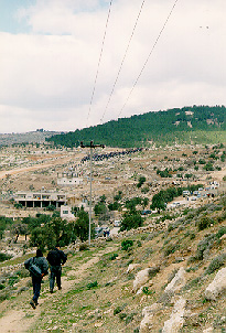 Photo: Approaching the demonstration