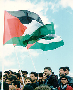 Photo: Bethlehem students chanting