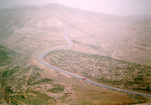 Photo: The Wadi Al-Nar road