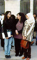 Photo: More students trapped in Ramallah