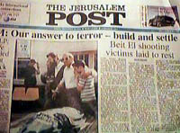 Photo: Newspaper headlines