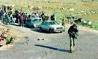 Photo: Israeli soldier trying to stop me filming
