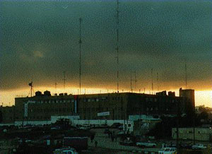 Photo: The former Israeli military headquarters