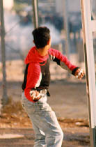 Photo of stone-thrower