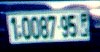Photo: New licence plate #2